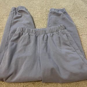 purple brandy Melville sweatpants